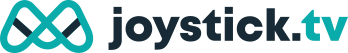Joystick.tv full wordmark logo on light background